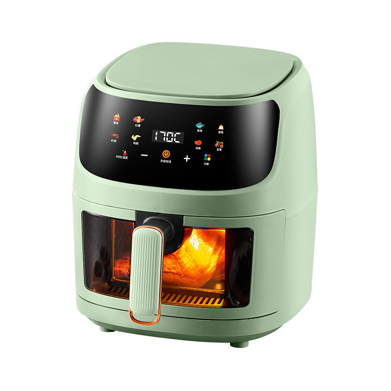 Large Capacity Intelligent Visual Air Fryer