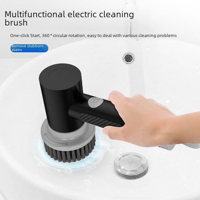 Kitchen and bathroom multi-function handheld electric brush