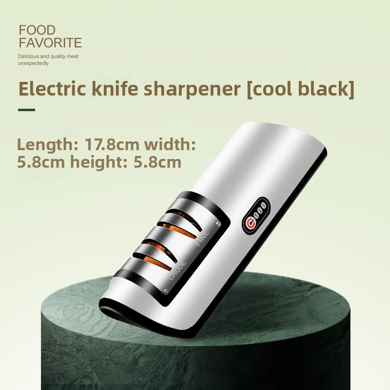 Electric Knife Sharpener with Rechargeable Battery