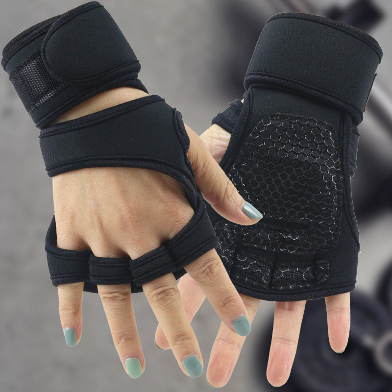 Gym Weightlifting Gloves Half-Finger