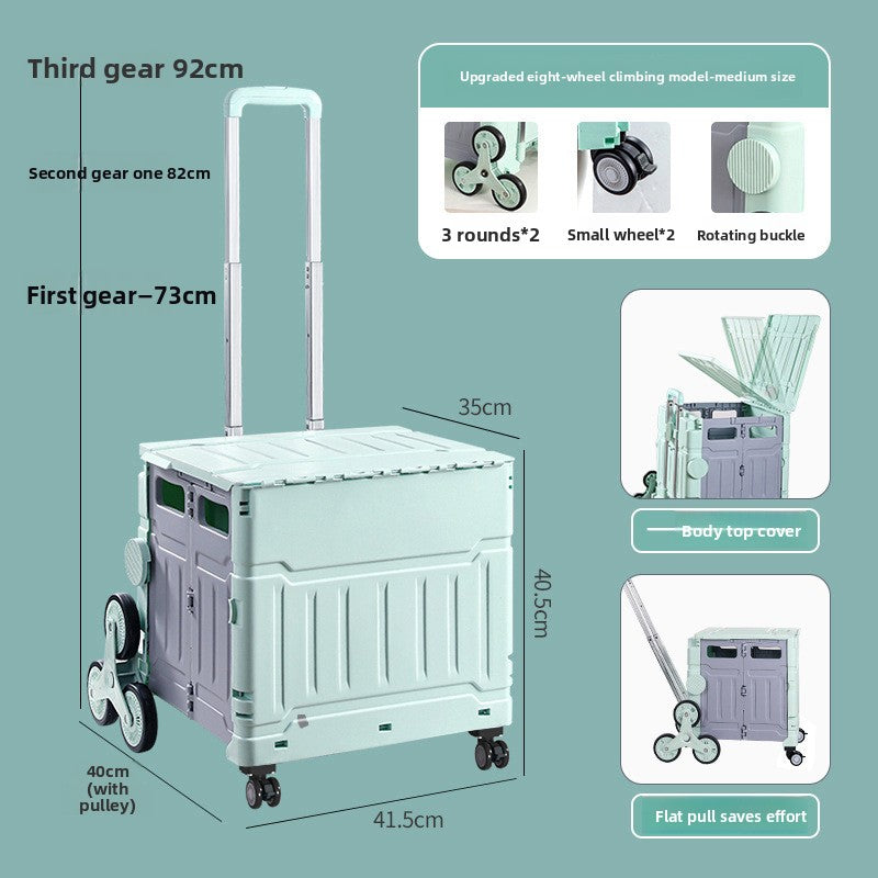 Foldable Portable Shopping Cart