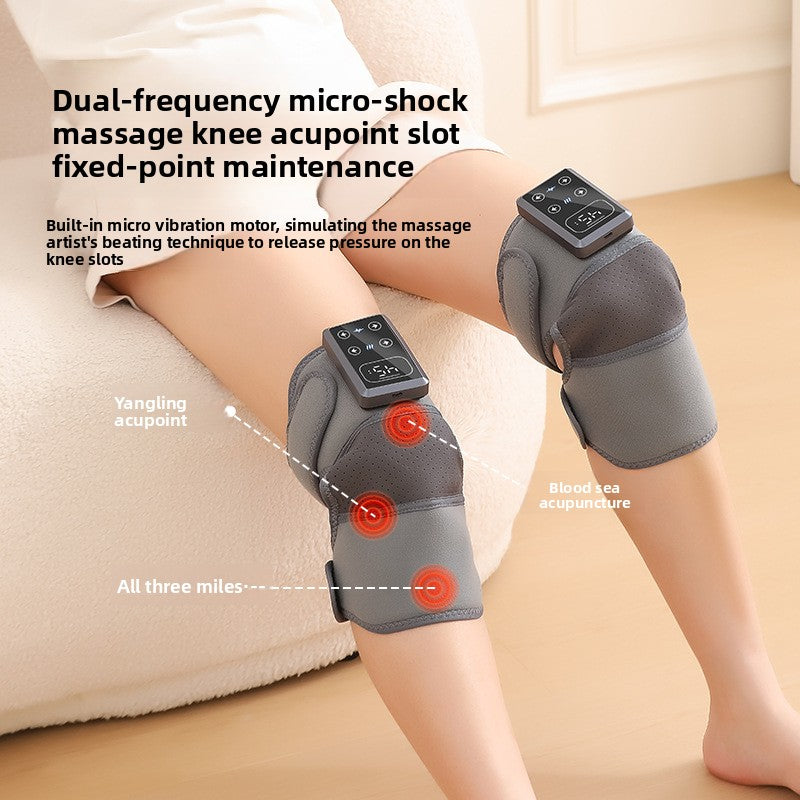 Heating kneepad massage kneepad