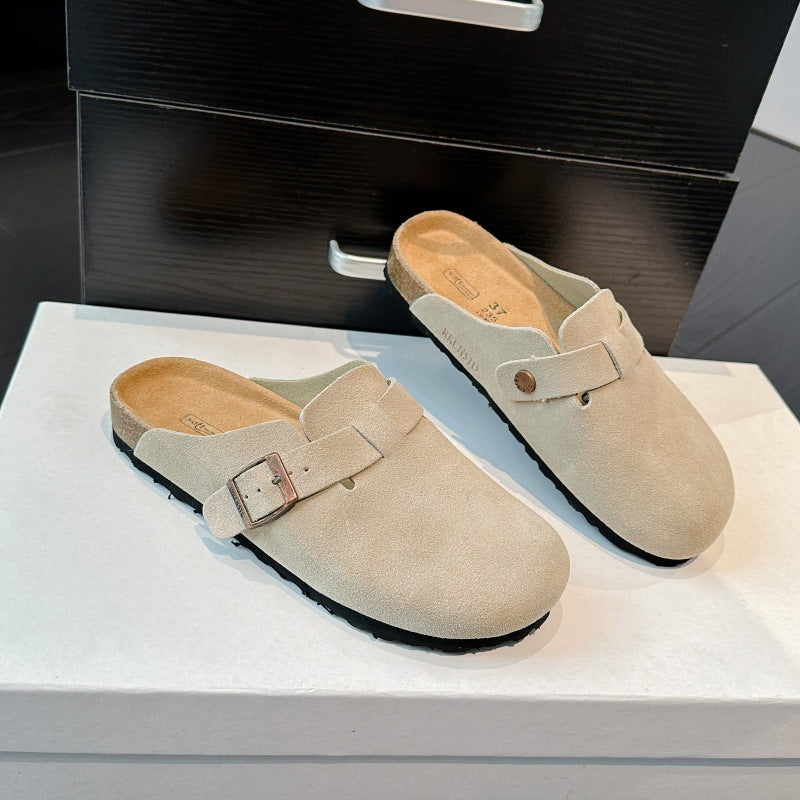 Platform slip-on shoes