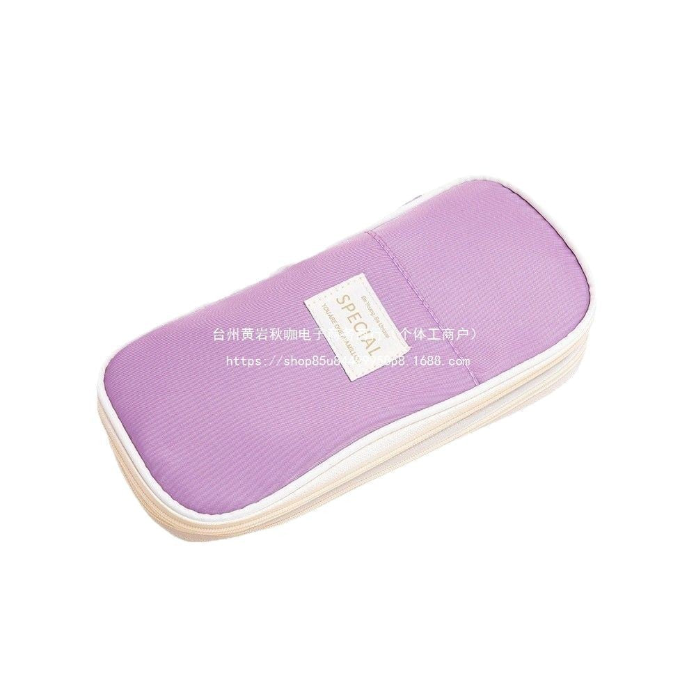Retractable Canvas Pencil Case
