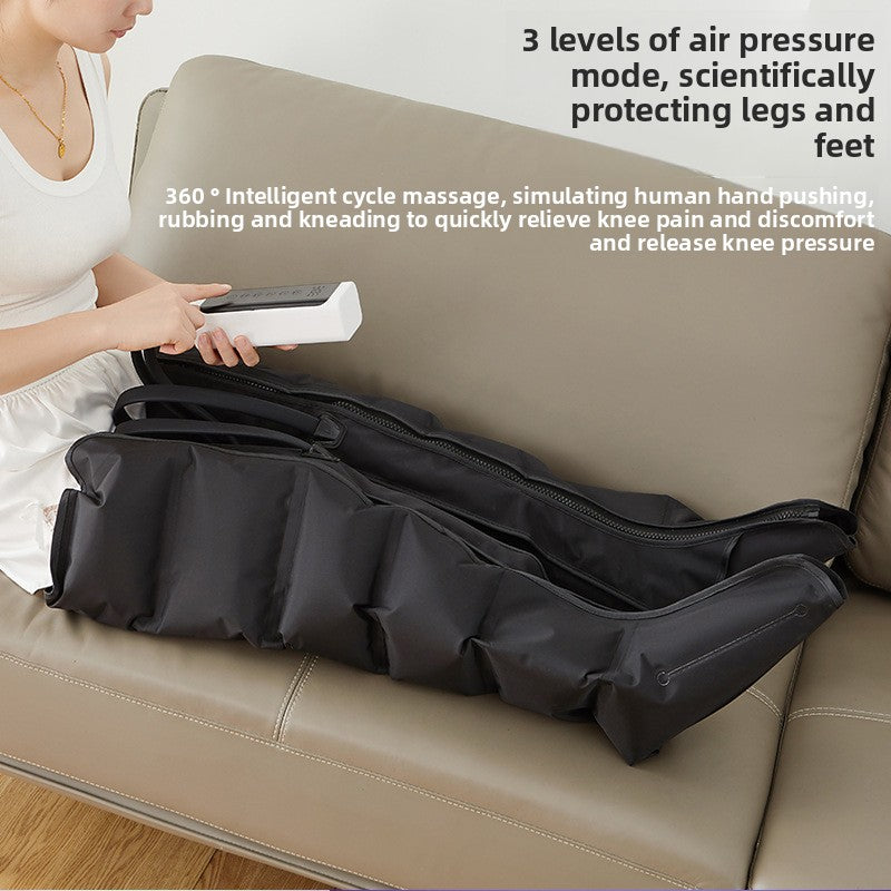 Leg Air Pressure Massager with Adjustable Intensity