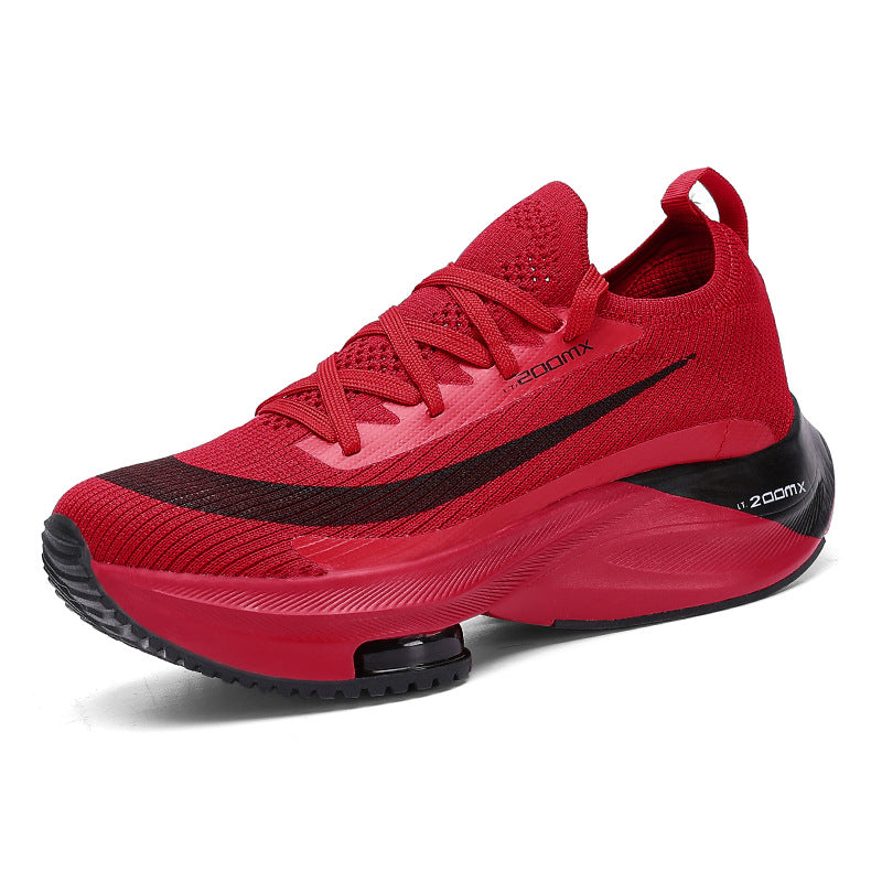 Male students wearing sports shoes