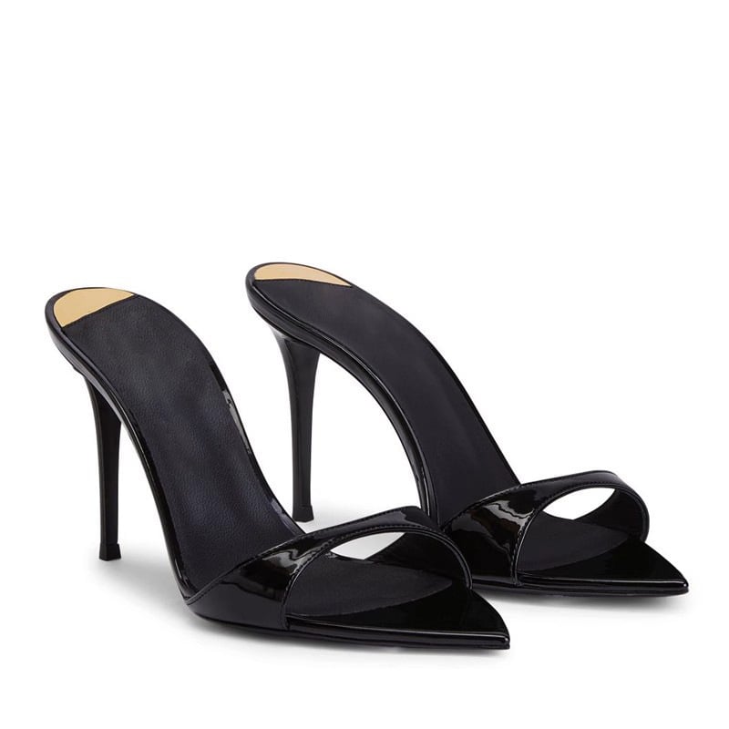 Peep Toe Pointed High Heels