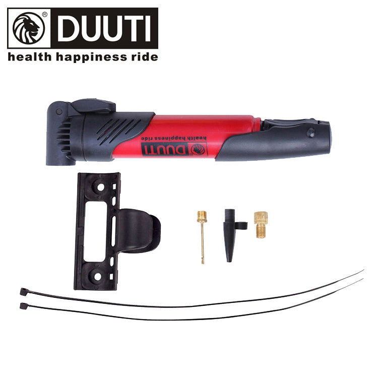 Mini hand pump for mountain bikes