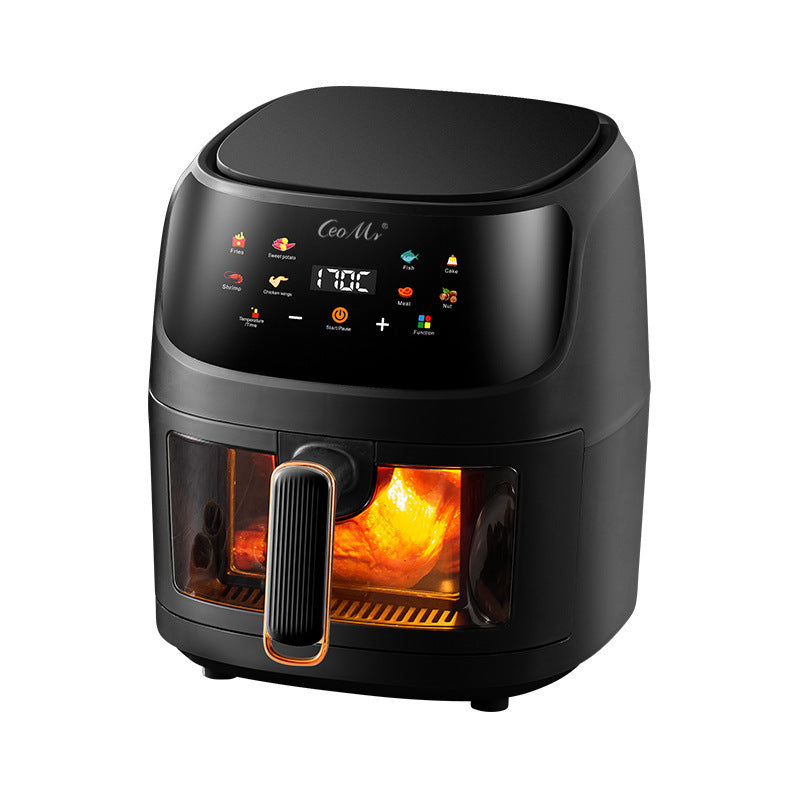Large Capacity Intelligent Visual Air Fryer