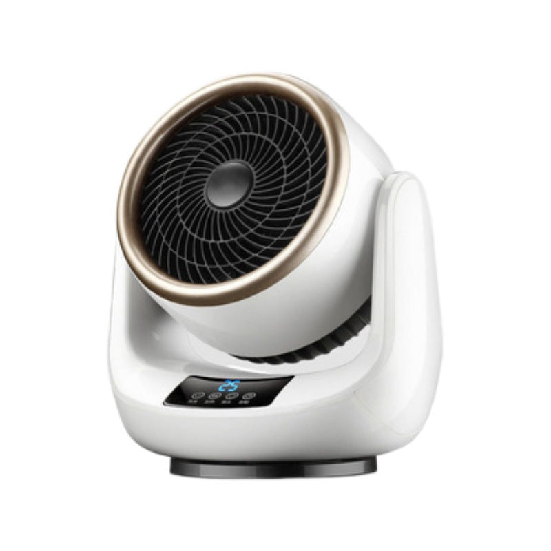 Compact Dual-Use Desktop Heater