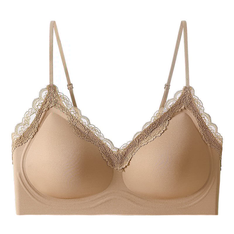 U Jia Ping for Lace Underwear Women's Small Chest Gathering Anti-sagging Beauty Vest-style Traceless Underwear