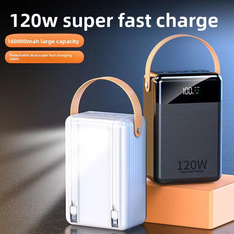 120W Fast Charging Power Bank with High Capacity