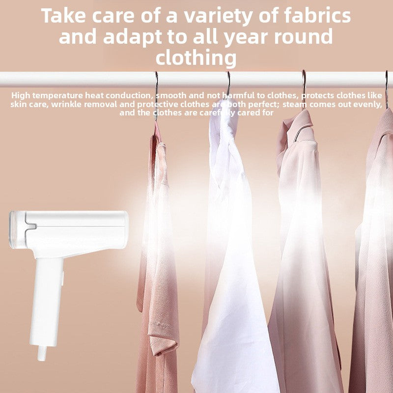 Small folding household steam iron