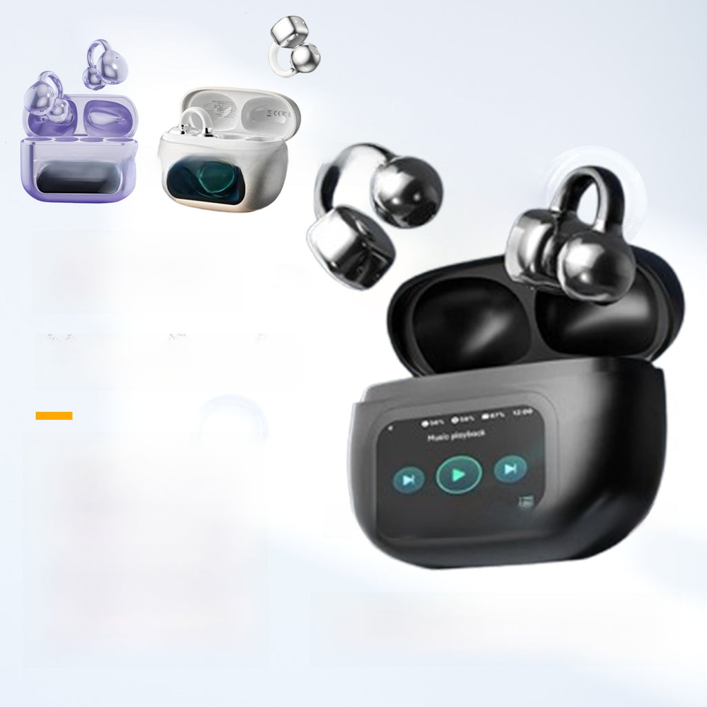 Clip-On AI Smart Bluetooth Headphones