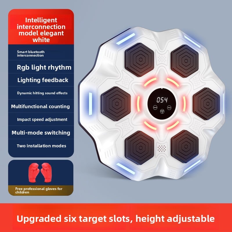 Bluetooth music boxing trainer