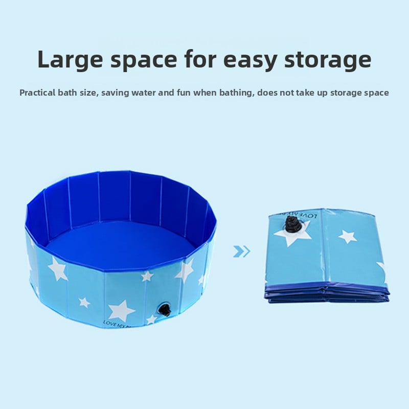 Portable Pet Bath Tub for Dogs and Cats