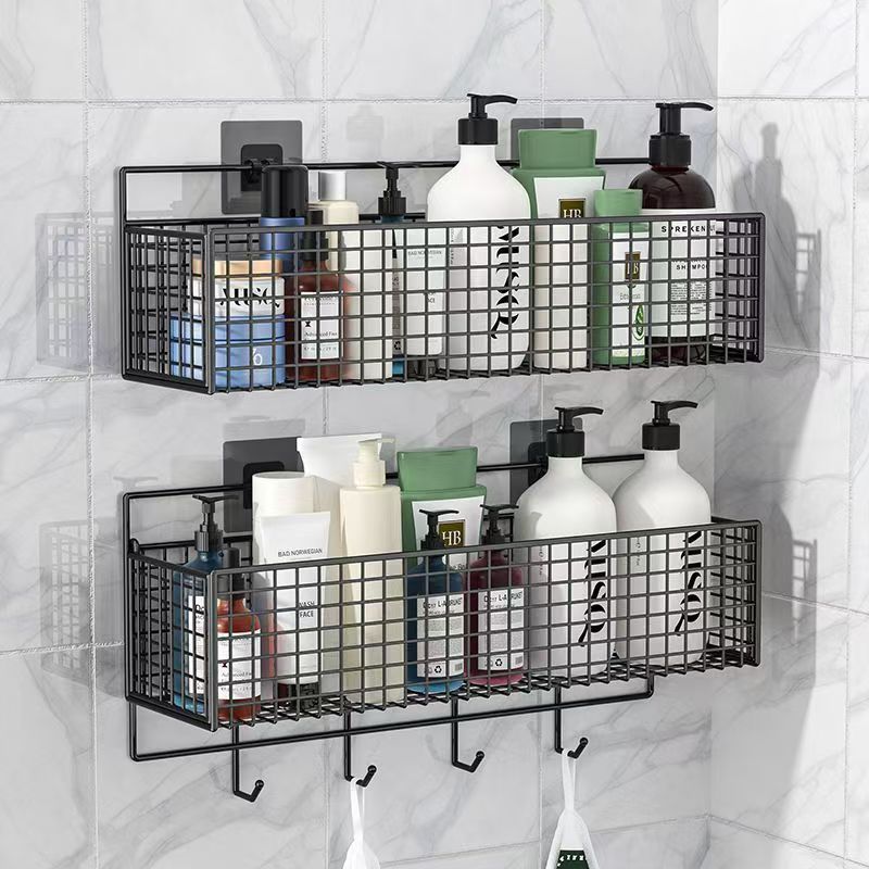 Bathroom storage rack