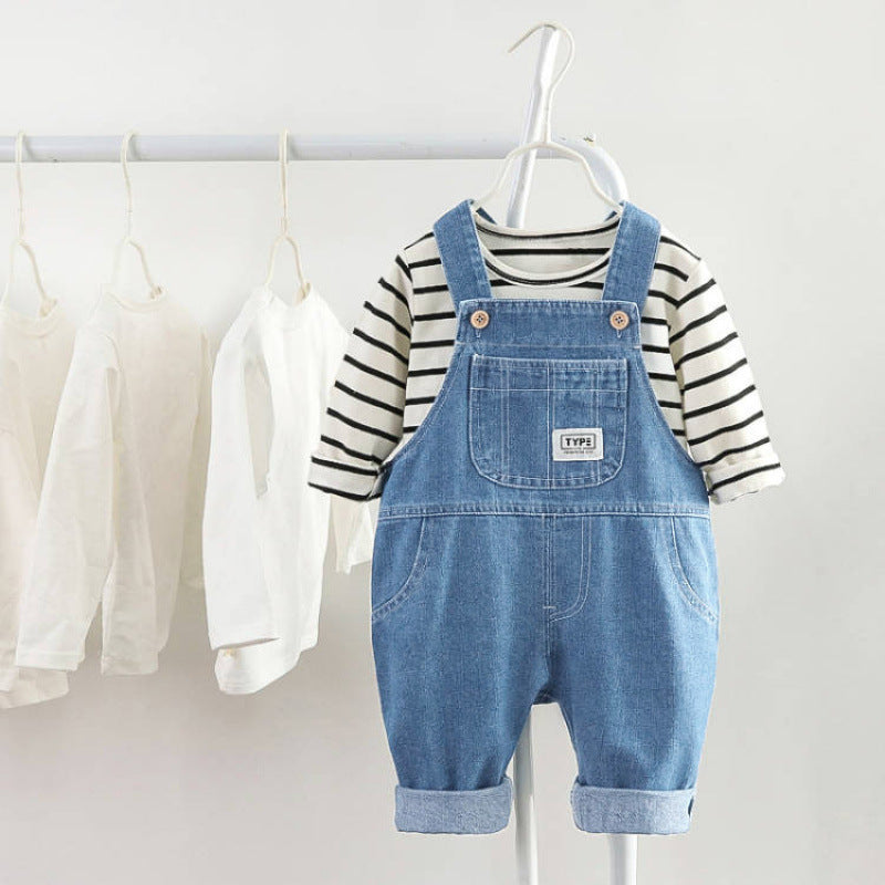 Children's Denim Overalls
