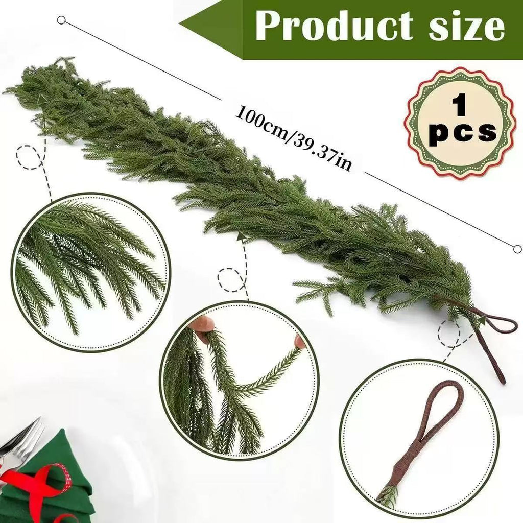 Artificial Soft Rubber Pine Needle