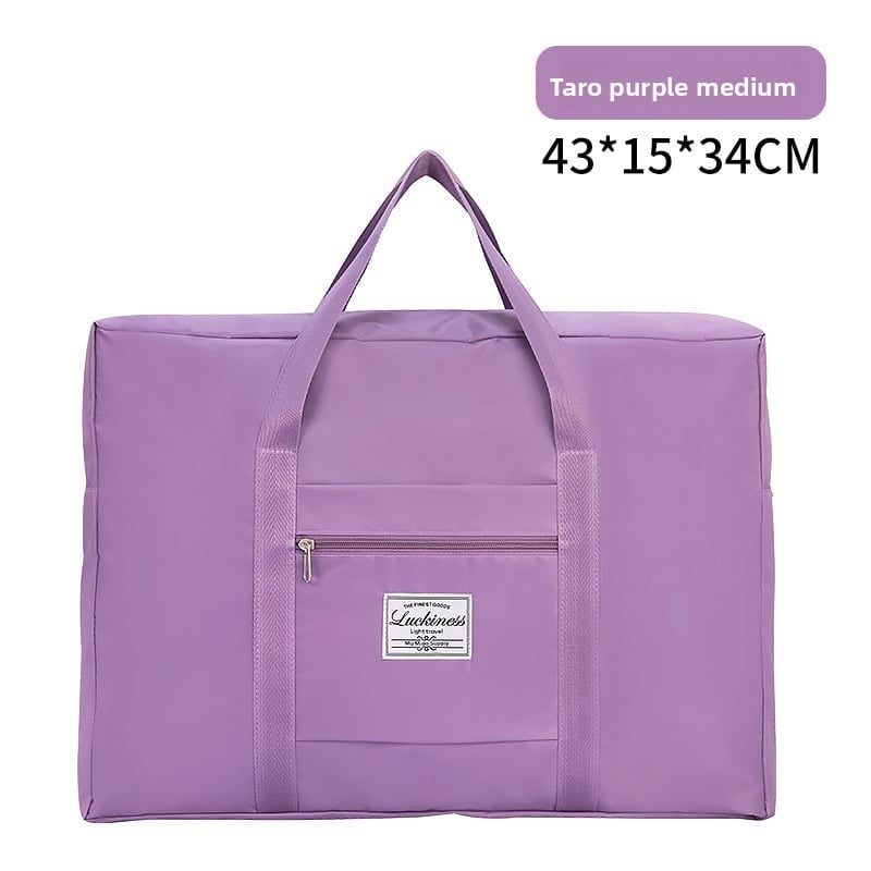 Large Capacity Waterproof Storage Bag Travel Duffle Tote for Quilt and Luggage