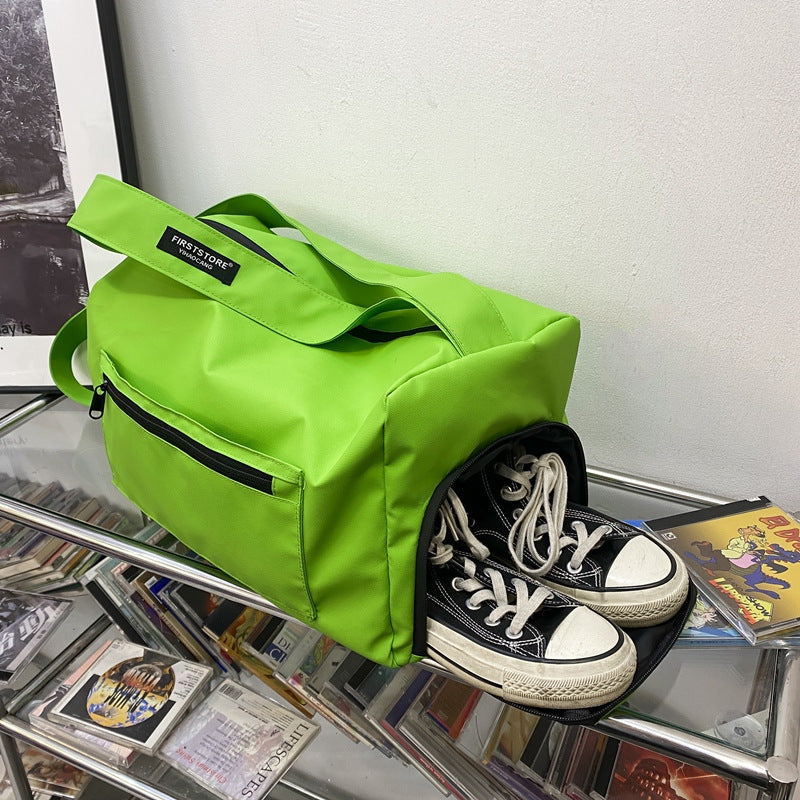 New Unisex Waterproof Gym Bag with Dry Wet Separation & Shoe Compartment