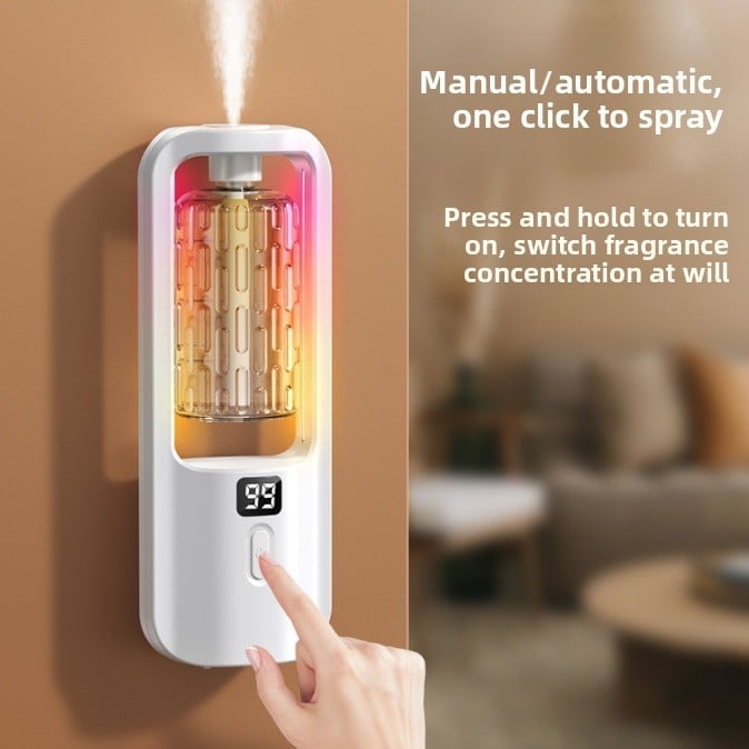 Automatic Fragrance Sprayer with Timer and Essential Oil Diffuser