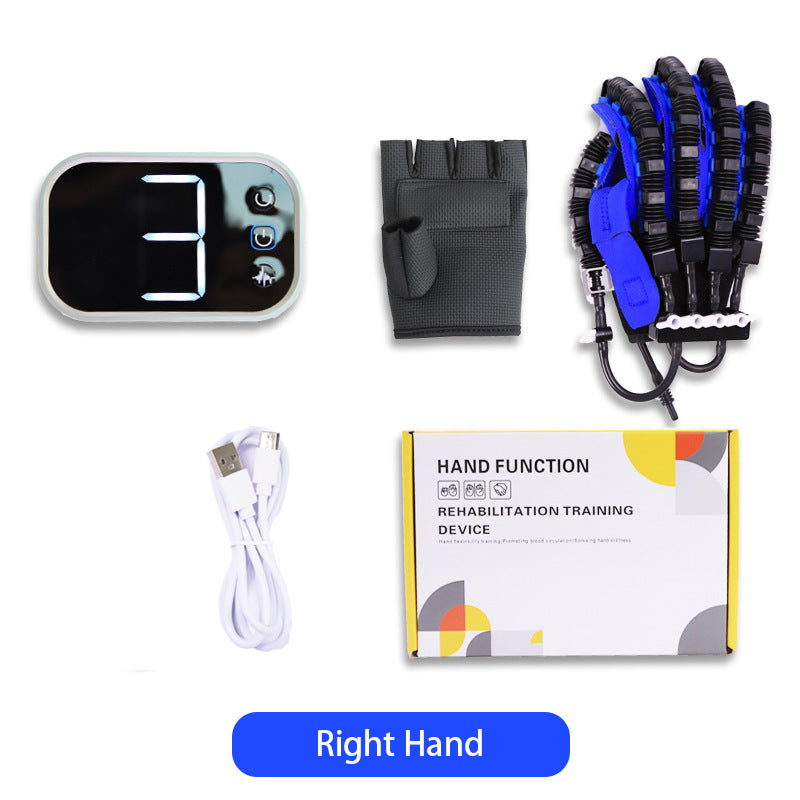 Electric Hand Finger Rehabilitation Training Glove with Mirror Function