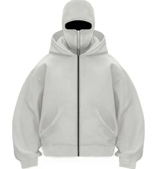 Loose Fit Fleece Hooded Sweatshirt