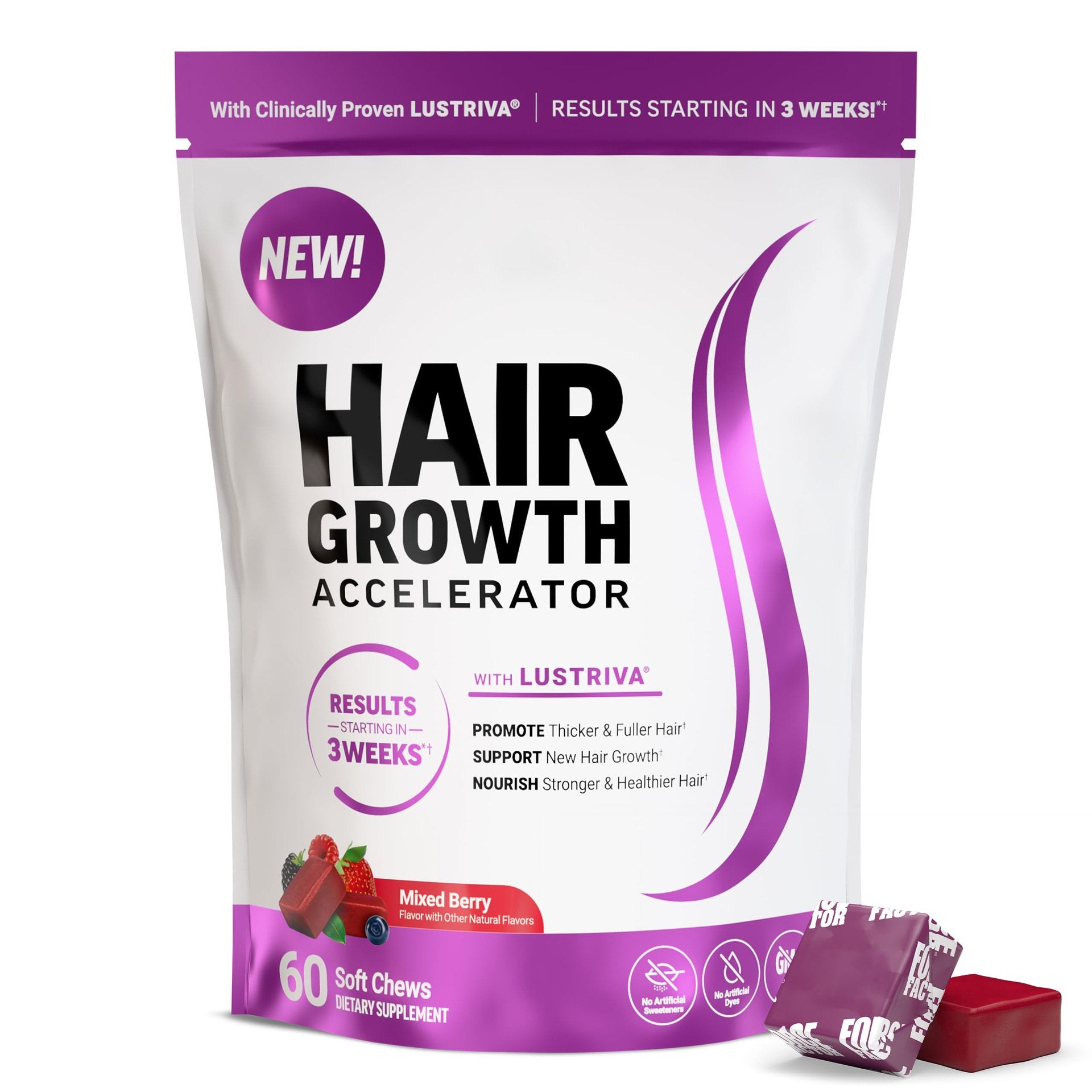 Hot Selling Hair Capsules Hair Growth Biotin Gummies