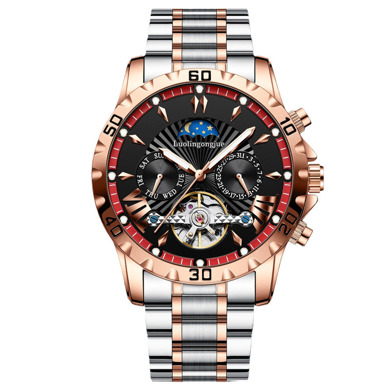 Duke of Lorraine Automatic Mechanical Watch with Moon Phase