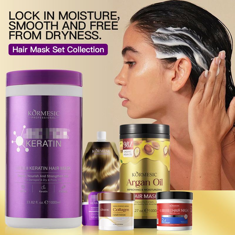 Hair Mask Natural Smooth Keratin Hair Mask