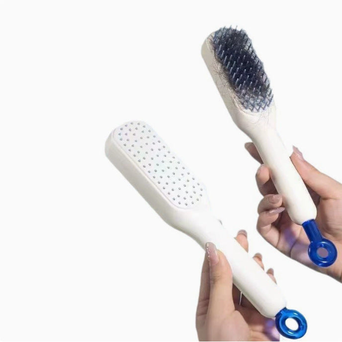 Light Luxury Retractable Scalp Cleaning Comb