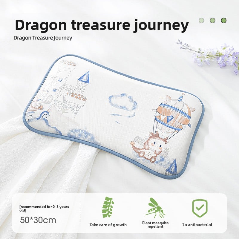Baby pillows are breathable in summer