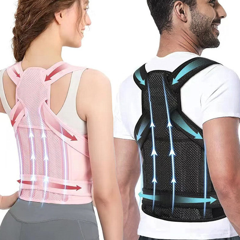 Adjustable Posture Correction Belt for Back Support