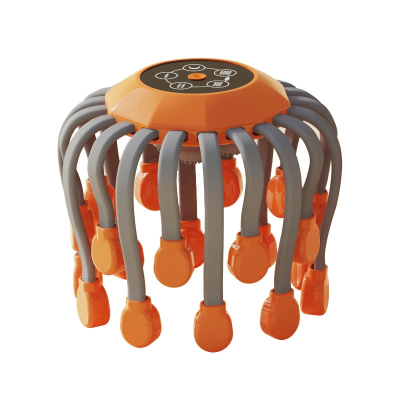 Electric head massager, massage device