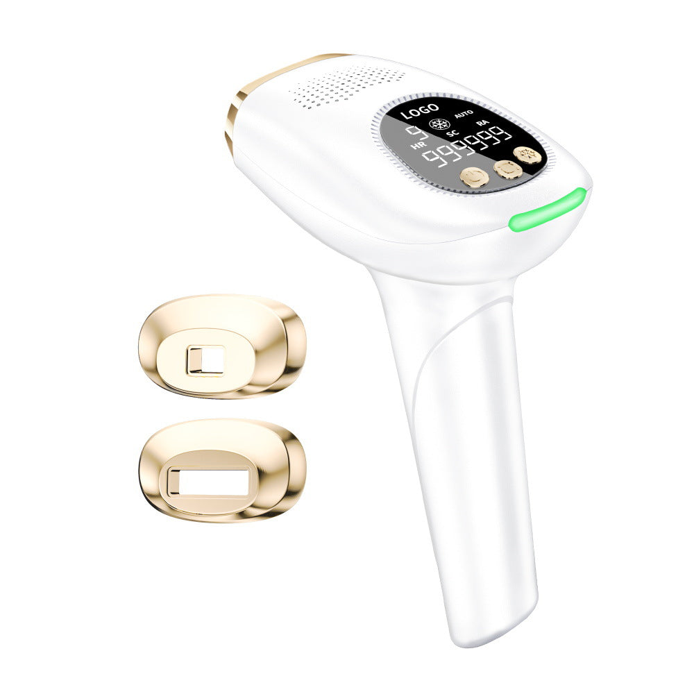 Home laser freezing point hair removal device