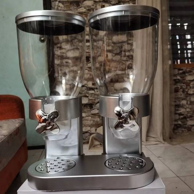 Double-Head 3.5L Plastic Cereal Dispenser