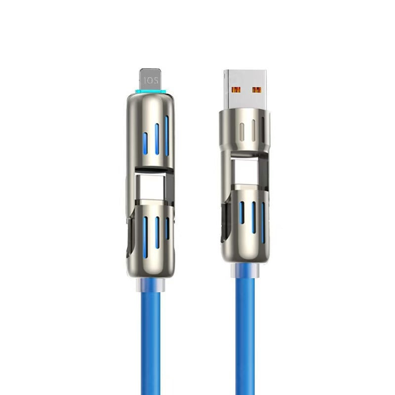 4-in-1 usb mobile phone data cable