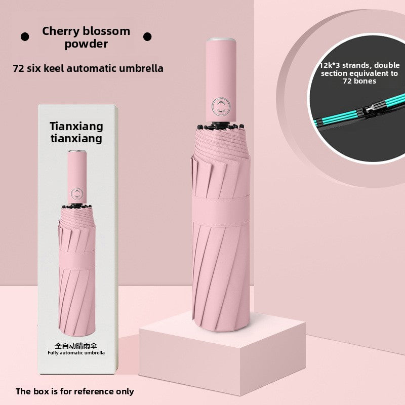 72-Bone Automatic Folding Umbrella