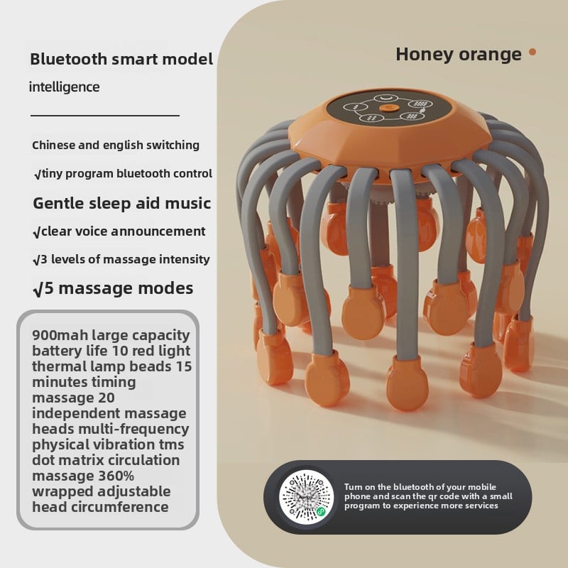 Electric head massager, massage device