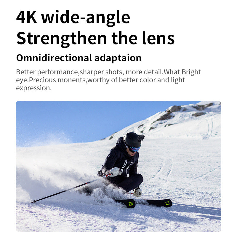 4K Dual Screen Waterproof Sports Camera