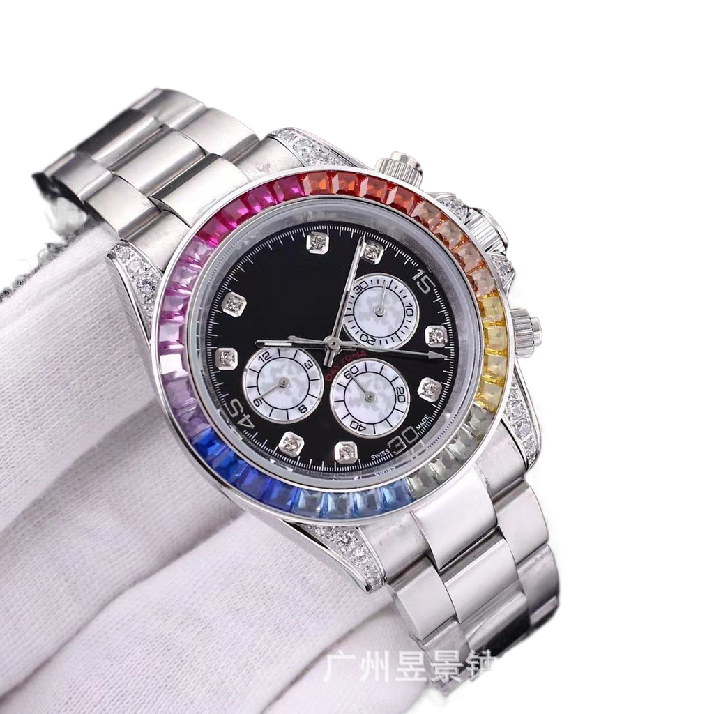 Cai Hongdi three-eye six-pin mechanical automatic mechanical men's watch