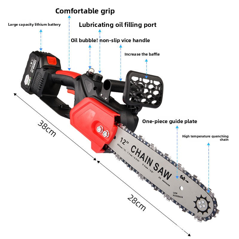 Brushless 12inch Lithium Chain Saw