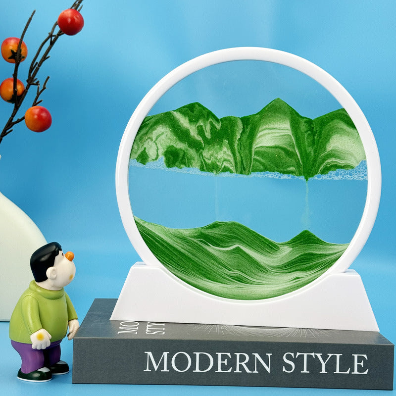 Flowing Sand Art Sculpture