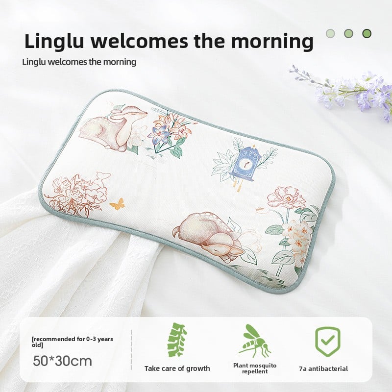 Baby pillows are breathable in summer