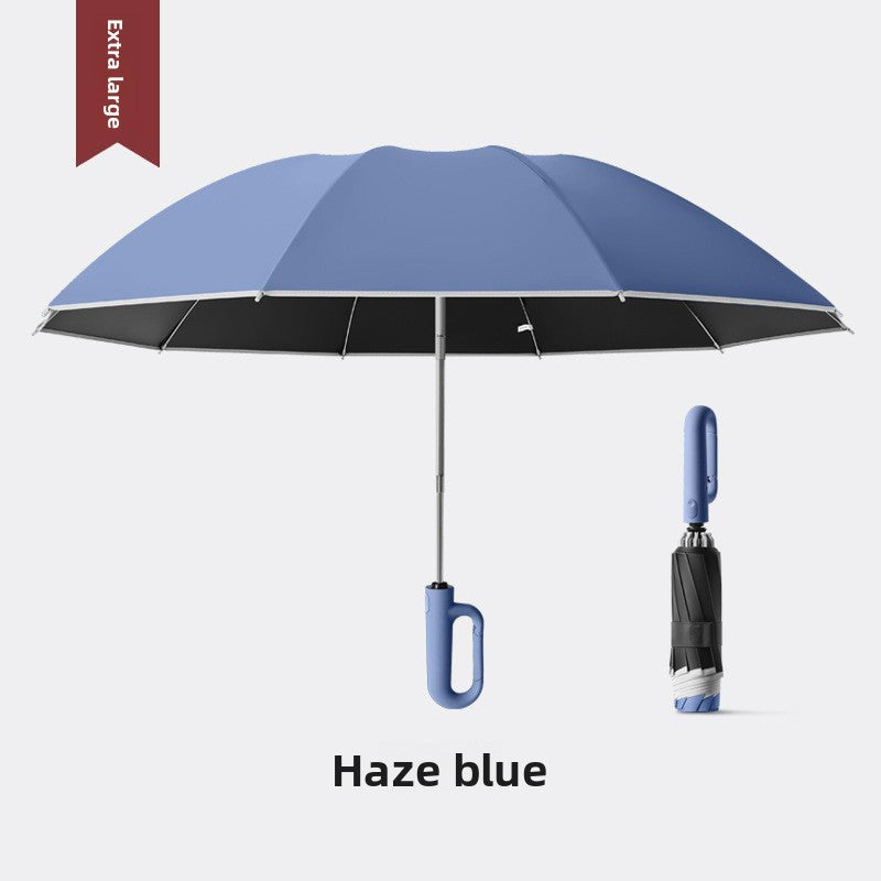Fully automatic reverse buckle umbrella