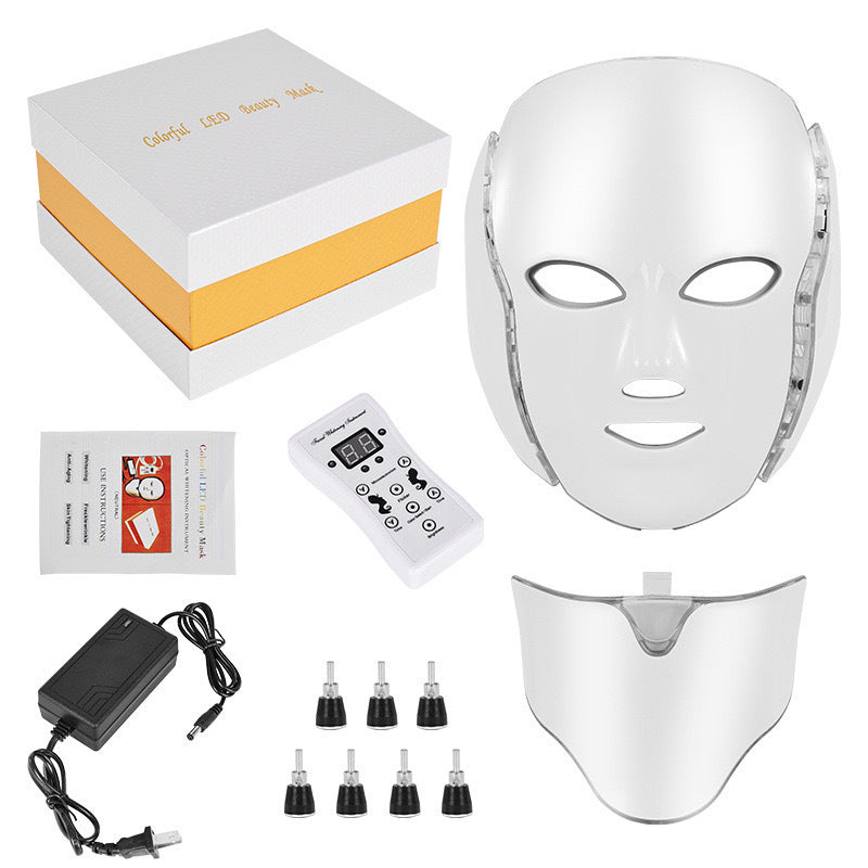 Facial LED beauty mask