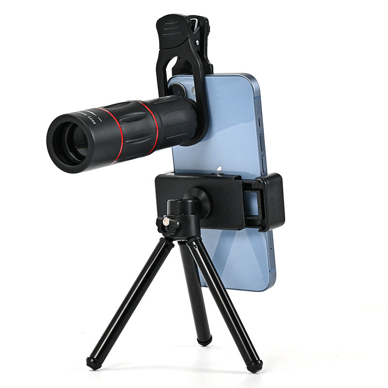 Outdoor 18x25 high-definition mobile phone lens