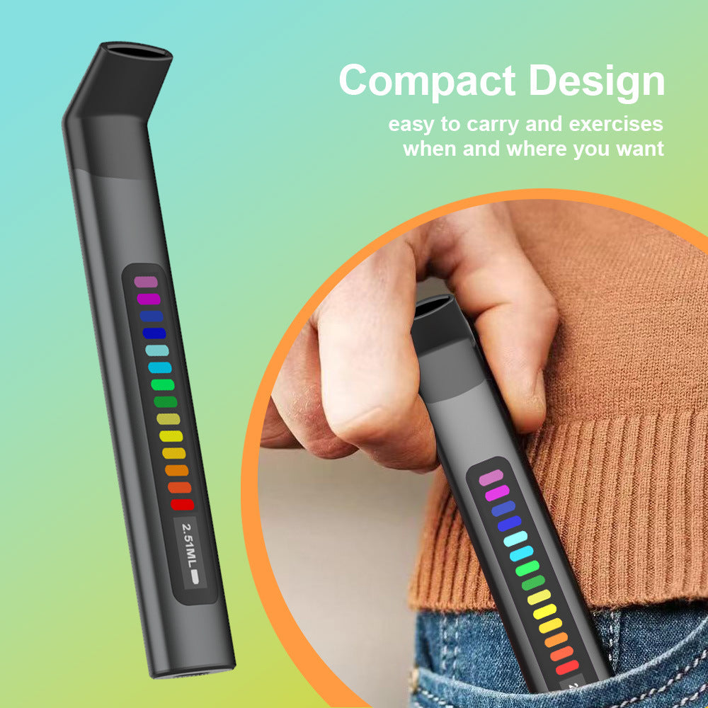 Portable breathing trainer, home fitness, aerobic exercise, yoga, mountain climbing, hiking, running exercise