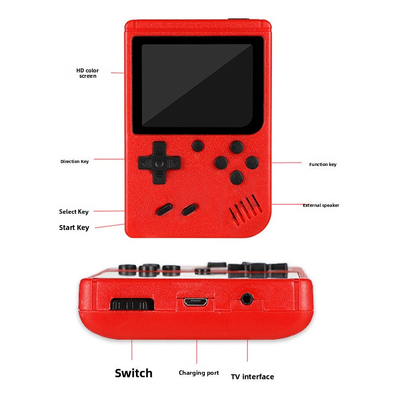 Handheld transparent color handheld game